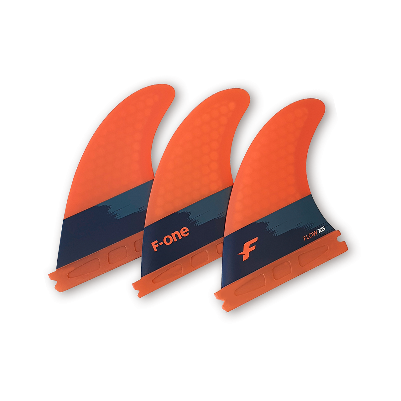 THRUSTER SET F-ONE FLOW XS - PAPAYA